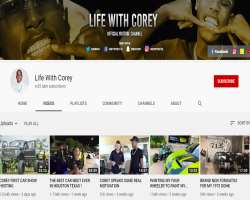 In May 2017, Corey launched his eponymous YouTube channel also known as Life With Corey where he earned more than 4.80000 subscribers.